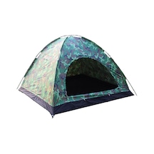 Suntek 3-4 Kişilik Pop-up Camo Kamp Su Geçirmez Çadır Kamuflaj Çok Renkli