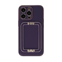 Newface - 246 - İphone 14 Pro Kılıf Coco Elit Kapak - - Edntrend - Derin Mor