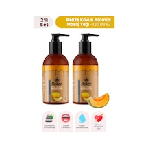 2 Li Kavun Aromalı Masaj Yağı 120 Ml X 2 Doğal Vücut Bakım Ve Aromaterapi Yağı - 305892654