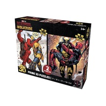 Prime 3d Marvel Deadpool İkili Puzzle 300 Parça 10272