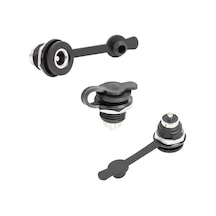 Suya Dayanıklı Siyah Adaptör Şase 5.5x2.5 Uç Belirtilmemiş