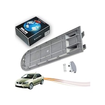 Seat Toledo 4 2012-2019 İçin Kolçak Kapağının Alt Plastik Tamir Seti Gri Renk