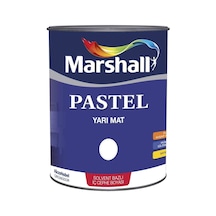 Marshall Pastel Yarı Mat Ahşap-Metal-Duvar Boyası Beyaz 0.75Lt=1K