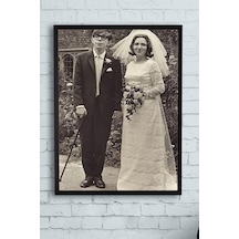 Stephen Hawking Bilimsel Çerçeveli Tablo 40x50cm