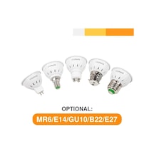 Jms E27/b22/mr16/e14/gu10 Hidroponik  220 V Bitki Çiçek Fide Fitolamp Seçenekler: Mr16 48leds 220v