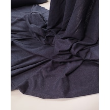 Lacivert Penye Örme Kumaş İnce Esnek Yumuşak Tişörtlük & Bluzluk En: 140cm-12077