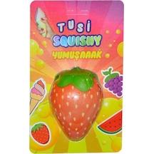 0007 Köpük Squishy Çilek -Tusi