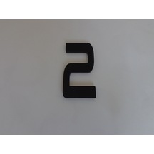 6 Cm Kapı Daire Villa Bina Birim Numarası No:2