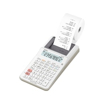 Casio Hr-8rc-we 12 Hane Beyaz Şeritli Hesap Makinesi