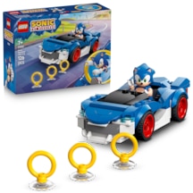 LEGO®  Sonic the Hedgehog™ Sonic: Şimşek Araba 77117 – 7 Yaş Üzeri Çocuklar için Minifigür İçeren Oyuncak Yapım Seti (126 Parça)