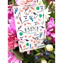 Nail Art Slider Stiker Kiraz Çiçeği W04