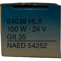 Osram 64638 Hlx 100w 24v G6.35 Duylu Halojen Ampul