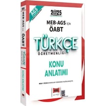 Yargı Yayınları 2025 Meb Ags Öabt Türkçe Öğretmenliği Konu Anlatımı