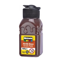 Nova Color Akrilik Boya 100 Ml Kahve Çok Renkli