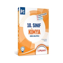 10. Sınıf Kimya Kök Konu Anlatımlı Puan Yayınları