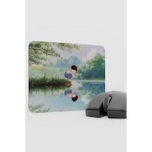 Ateşböceklerinin Mezarı Anime V1 - 22x18 Gaming Kauçuk Kaymaz Taban Mouse Pad Fare Altlığı
