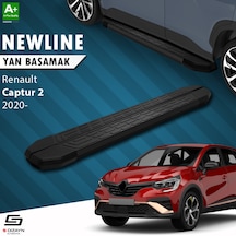 S-dizayn Renault Captur 2 Newline Siyah Yan Basamak 183 Cm 2020 Ü