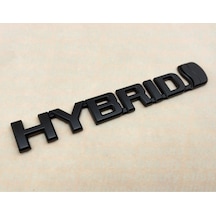 Toyota Hilux Uyumlu Hybrid Piano Black Çamurluk Yazısı 3m 3d Abs