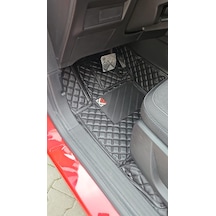 Araca Özel Havuzlu 8d Deri Paspas Fiat Palio 2005-2012 Feyza Oto