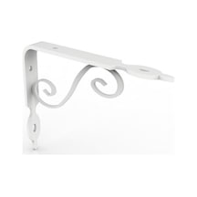 Ferforje Dekoratif Raf Altı Raf Ayağı Konsol Beyaz 25 Cm N11.25934