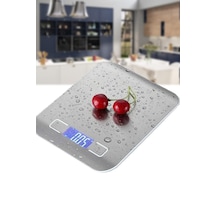 Crown 7010 5 Kg Mutfak Tartısı Lcd Ekranlı Dijital Hasas Terazisi Pilli Gri 1410 Diğer