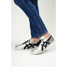 Etayger Gümüş Siyah Casual Rahat Unisex Sneaker Ayakkabi Gümüş - Siyah