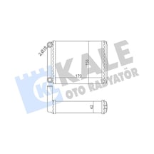 Kale Kalorıfer Radyatoru Mercedes Sprınter Cdı 1995-2000 Klr-358585