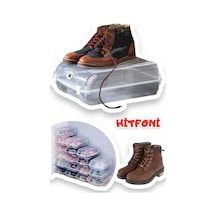 Hitfoni Şeffaf Ayakkabı Saklama Organizer Kutusu 1 Ad Bot Kutusu Hitfoni Şeffaf Ayakkabı Saklama Organizer Kutusu 1 Ad Bot Kutusu