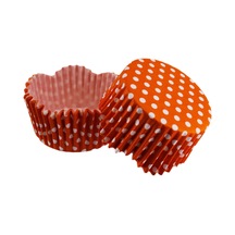 Cupcake Kalıbı Pet Kapsül Dalgalı Kek Kalıbı 65X38 Mm 100 Adet N11.1117