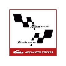 Fiesta Sport Sticker Fiesta Sticker Ford Araba Sticker