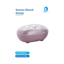 Somun Ekmek Dolabı Plastik Çok Renkli 38 X 24 X 17 Cm