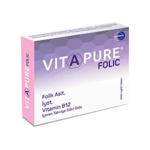 Vitapure Folic Takviye Edici Gıda 30 Tablet