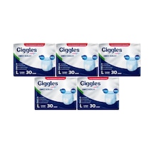 Giggles Hasta Bezi Yetişkin Emici Külot L-büyük 150 Adet 5pk 30 L