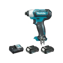 Makita TD110DWAE 12V 2.0 Ah Li-ion Çift Akülü Darbeli Vidalama
