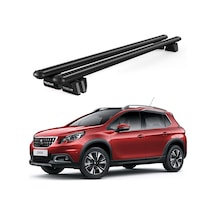 Pençe Peugeot 2008 2013-2020 Uyumlu Siyah Ara Atkı Port Bagaj Tavan Barı