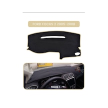 Ford Focus 2 2005-2008 Torpido Koruma Halısı Bej Kenar