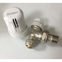 Vaillant Termostatik Vana -Pex Kılıflı Boru Bağlantılı 1 Ad