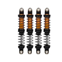 1/10 Rc Araçlar İçin 4 Adet 110mm Metal Amortisör Seti - Traxxas Trx-4, Axial Scx10, Rc4wd D90 D110 Uyumlu