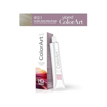 Profesyonel Tüp Saç Boyası 60 Ml 912.1 Ultra Açıcı Küllü Sarı