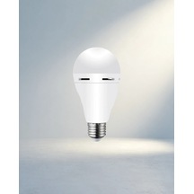 Acil Durum İçin Şarjlı Led Ampul E27 Duy 30w Enerji Tasarruflu .
