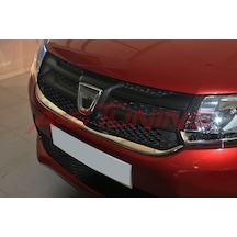 Dacia Sandero Krom Ön Panjur 2013-2016 1Prç Paslanmaz Çelik N11.4888