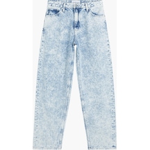 Calvin Klein 90's Straıght Kadın Mavi Kot Pantolon