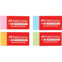 Faber Dust-Free Renkli Silgi 5130187125 24 Lü Kutu