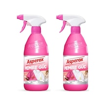 Asperox 650 Ml Pembe Güç Leke Çıkarıcı Sprey Konsantre Formül İle Etkili Temizlik X2