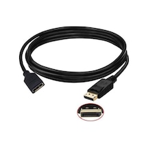 3 metre displayport uzatma kablosu 3 metre dişi erkek displayport uzatma kablosu