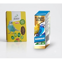 Kafes Kuşları Için Multivitamin Plus Damla 50 Cc Ve Jessy Ballı Kraker 10 Lu