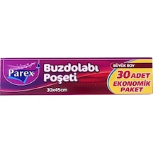 Parex Büyük Boy Buzdolabı Poşeti 30’lu 30 x 45 CM