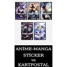 Seraph Of The End 26-27-28-29-30 Manga Seti 5 Kitap / Anime-manga Sticker Ve Kartpostal