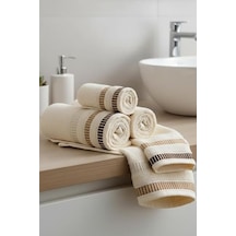 4&apos Lü 50x90 Havlu Seti El Yüz Havlusu%100 Pamuk, Sera-4lu-50x90 4 Renk