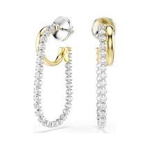 5749366 Swarovski Küpe Hyperbola:pe Hoop Whı/mıx Metalik